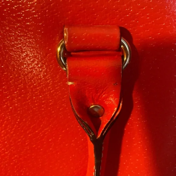 Kate Spade Red Satchel Crossbody with Structured Design - Picture 7 of 16